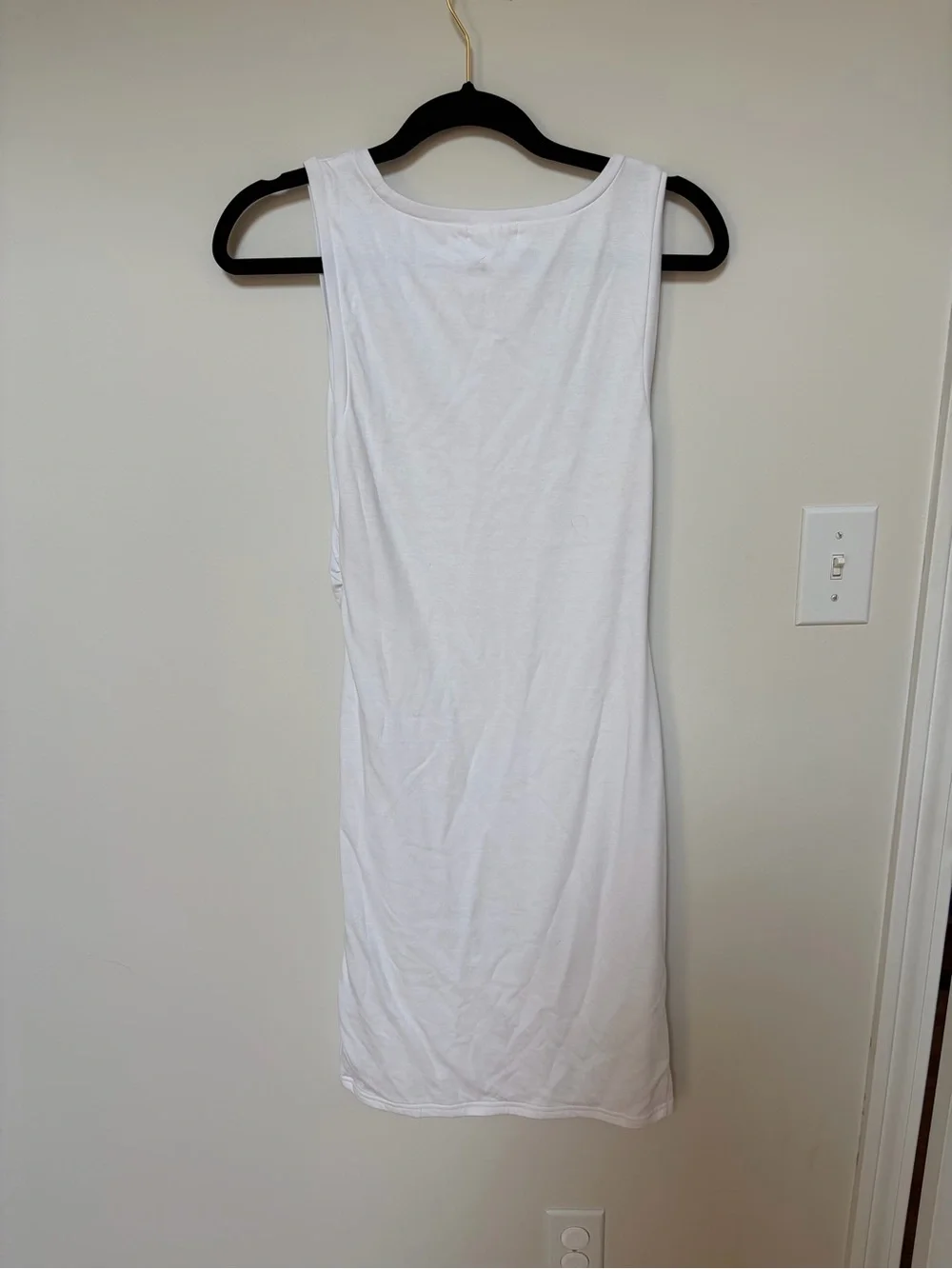 Leith White Sleeveless Midi Dress - Picture 2 of 2